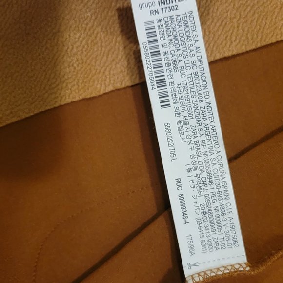 Zara suede Tan Coat - Picture 3 of 6